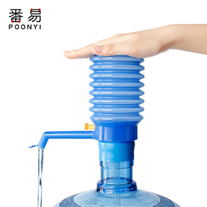 出水按压水抽水器手动矿泉水泵上打饮水机纯净水桶装水手压式家用