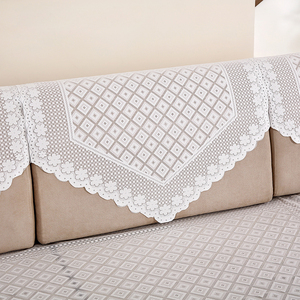 沙发背垫巾蕾丝