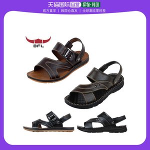 韩国直邮[BFLOUTDOOR] [BFL] 男性休闲夏季皮革凉鞋兼拖鞋