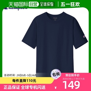 韩国直邮champion冠军短袖T恤圆领设计时尚简约日常百搭T425NY