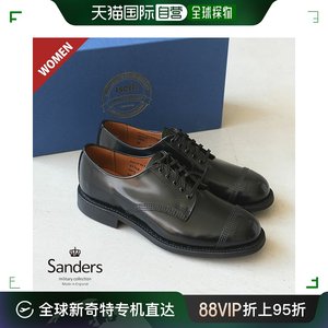 日本直邮[1834bB] sanders 女式德比鞋 (T475)/女装/皮鞋/正装鞋/