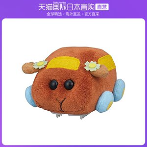 日本直邮万代puipui天竺鼠车车gogo天竺鼠毛绒玩具 巧克力