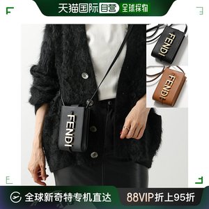 FENDI 手机袋 7AS192 A5DY 女式智能手机保护套单肩包斜手机包