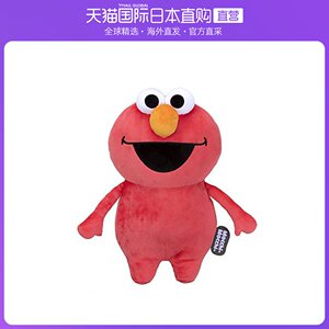 日本直邮芝麻街 mocchi-mocchi- 毛绒玩具 公仔m 艾摩 高38cm