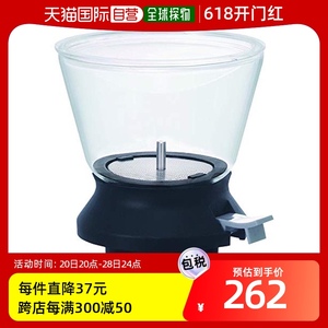 【日本直邮】HARIO茶滴头拉哥35黑色TDR-35B耐热玻璃带过滤网
