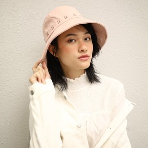 nome诺米家居 趣味字母宽沿渔夫帽漫法系绒质渔夫帽旅行防紫外线