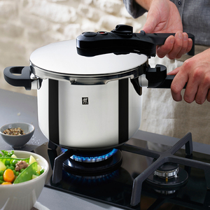 德国双立人新品6l高压锅 厨房家用大容量压力锅电磁炉燃气灶通用