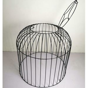 219#斗鸡笼子训练专用提跑笼便携折叠组装双层面圆形斗鸡罩用品20