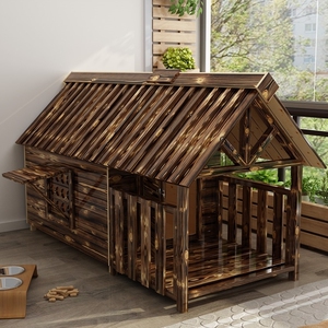 狗窝木头屋中型