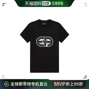 香港直邮Emporio Armani 大标识贴片圆领T恤 3R1TV41JUVZ