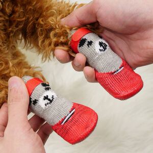 狗袜子不掉防脏防抓脚泰迪小型犬宠物保护套鞋套猫咪爪套脚套1096人
