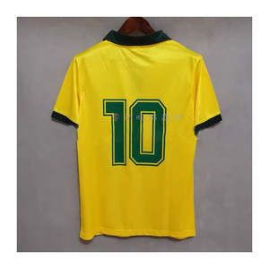 1988-1900世界杯巴西复古球衣济科 法尔考苏格拉底主场复古足球服