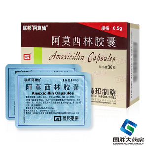 联邦 阿莫仙 阿莫西林胶囊 0.