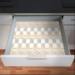 厨柜防水防潮贴纸自粘 厨房橱柜里面的防油抽屉衣柜垫纸锡箔纸