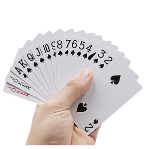 宾王2109同花顺扑克牌一条装便宜批加厚大字创意纸牌德州花切扑克