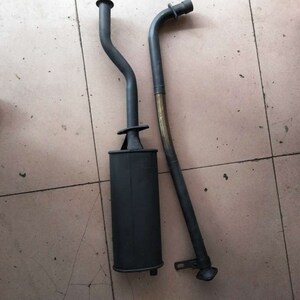 新宗申隆鑫鑫源福田五星万虎三轮摩托车排气管改装静音消声音器