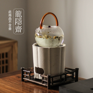 龙隐斋电陶炉家用茶炉台式静音铁壶银壶铜壶玻璃壶烧水泡茶煮茶器