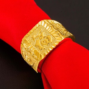 周大福戒指黄金纯金