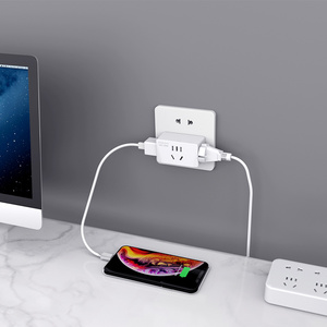 飞利浦接线板桌面苹果typec魔方排插座USB转换器快充家用多功能