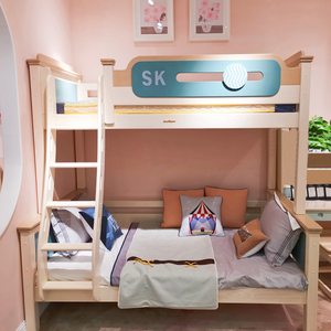 松堡王国 专柜糖果坊dc609儿童床双层床上下床子母床实木旗舰正品