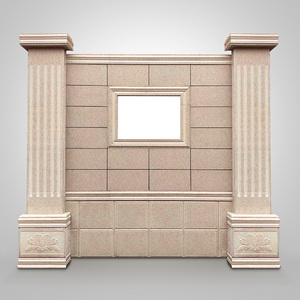 罗马柱500宽大门柱子罗马柱瓷砖柱子瓷砖农村大门柱外墙砖