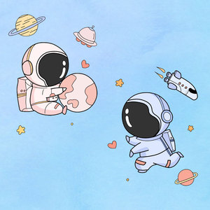 小太空人情侣头像图片
