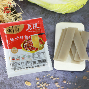 5079人付款淘宝重庆烧烤专用苕皮约1250g袋装商用四川特产大张红苕粉