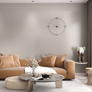 奶咖色墙布全屋无缝现代简约客厅卧室温馨暖色系浅米咖背景墙壁布