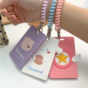 防丢公交卡套校园学生ins风饭卡保护套硅胶女可爱电梯门禁卡套