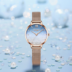 【七夕情人节礼物】渐变星空手表女士2021新款简约气质名牌送女友