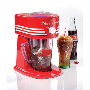 美国coca cola复古可口可乐沙冰机雪泥碎冰刨冰冰沙制作机家用