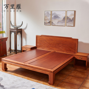 明式红木床花梨木明清古典高端中式实木单人床双人结婚大床实木床