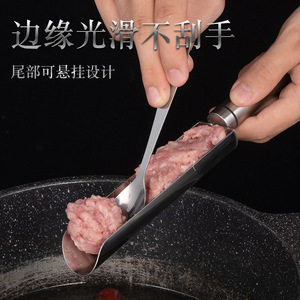 肉丸制作器炸丸子家用厨房食品级专用不锈钢工具虾滑模具挖勺神器