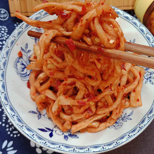 湖南永州道州道县特产农家自制腌制萝卜干萝卜条咸菜下饭菜开胃菜