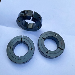限位环45#钢开口端面两孔固定环分离环轴承挡圈光轴定位环锁紧