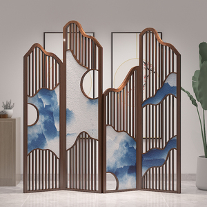 移动屏风隔断可折叠客厅