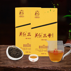 英红茶叶旗舰店英德红茶英红三号广东特产一级清香散装茶叶yh010