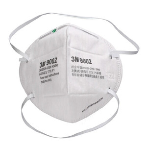 3M口罩9002防尘口罩9002v防工业粉尘飞沫异味KN90头戴式呼吸阀