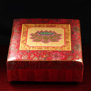 磕头大拜垫拜佛跪垫家用礼佛实木佛垫佛前跪拜垫拜墩拜凳蒲团打坐