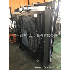 500 600KW上海凯普 乾能 申动 卡得城仕柴油发电机组 水箱散热器