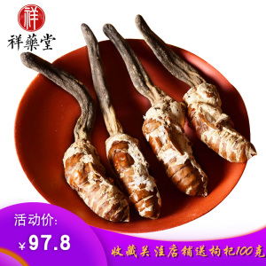 新货独角金蝉花公蝉花 雄蝉花个大饱满非中药材野生正品虫草粉