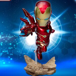 漫威正版复联4钢铁侠mk50美国队长惊奇队长 q版mini手办 mea011