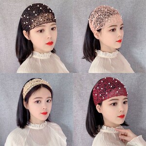 发卡中年女气质白发款宽发带遮妈妈宽边头箍成年压发发旅发带头饰