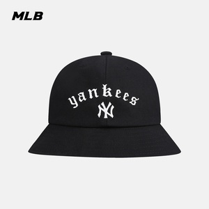 mlb 小logo ny 潮流运动时尚休闲圆顶渔夫帽帽子-32cphb941