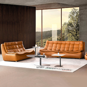 rg沙发城市之光rg0052意式纯天然牛皮真皮头层沙发家具