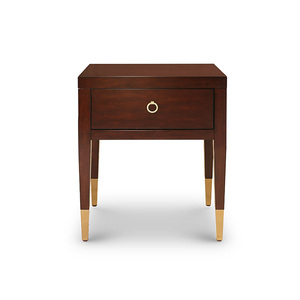 fc奥臣家具g2110-11床头柜樱桃实木家具现代简约意式轻奢风格家具