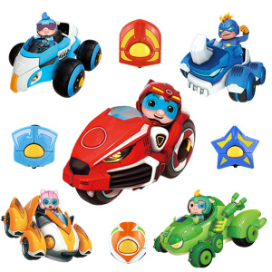 猪猪侠之竞速小英雄儿童变形男孩竟速卟卟摩托车五灵超星锁铁拳虎