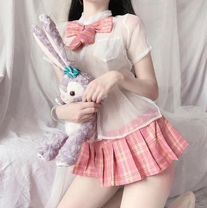 jk可撕超短遥控超露打野攻速旗袍约会方便夜店演出走光床上小短裙