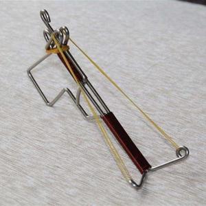 铁丝枪皮筋纸弹枪