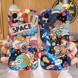 vivox60手机壳新款潮牌x60pro男女网红防摔镜头全包边创意硅胶小蛮腰